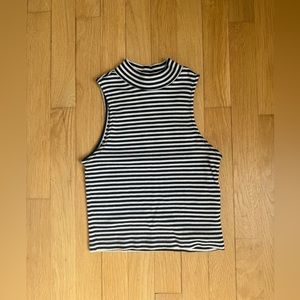H&M Mock Neck Crop Top